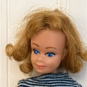 1958 Midge freckles Barbie doll Japan strawberry blonde